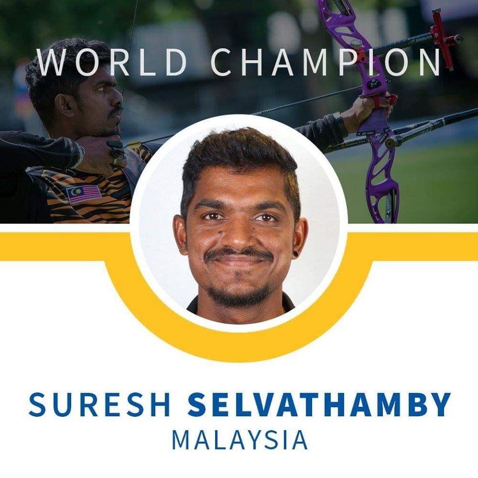 Panahan emas Suresh hasil sokongan rakyat Malaysia