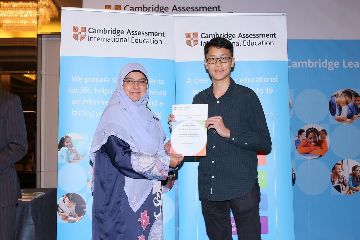 Pelajar PJ diiktiraf terbaik di dunia dalam matematik