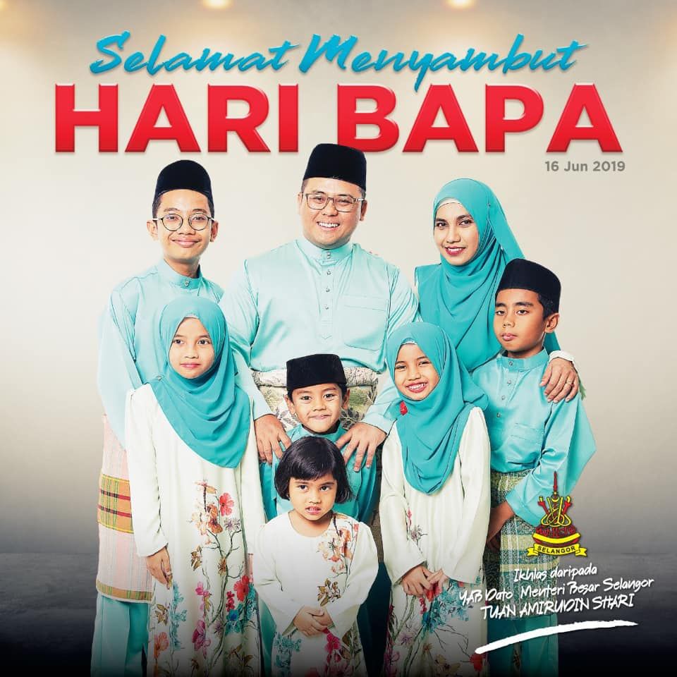 MB: Selamat Hari Bapa kepada semua bapa