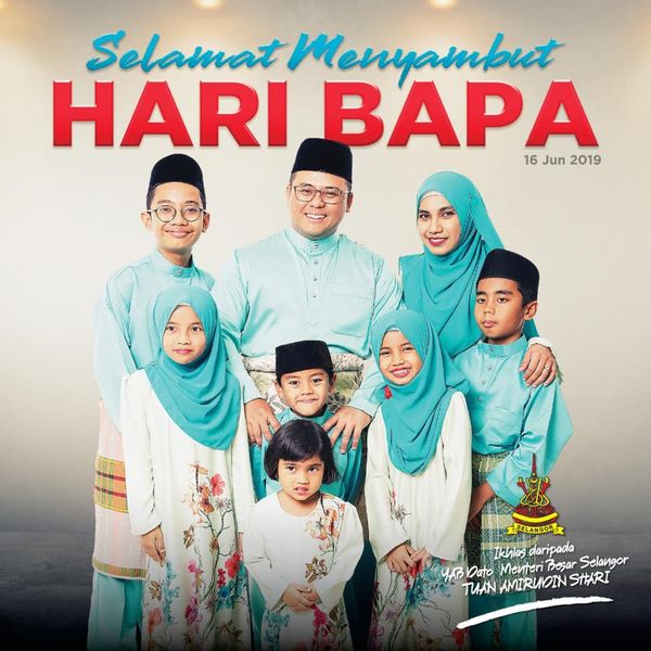 MB: Selamat Hari Bapa kepada semua bapa