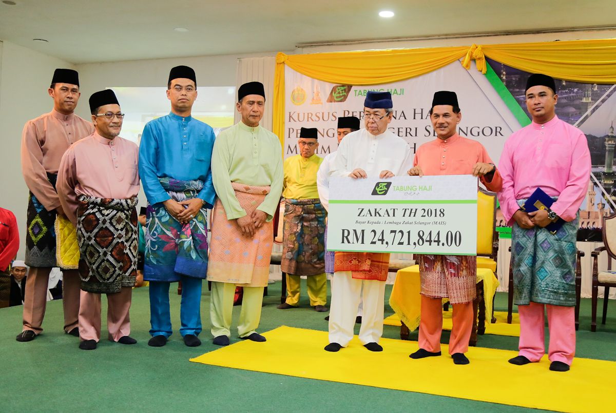 Sultan Selangor berkenan terima zakat Tabung Haji RM24.7 juta