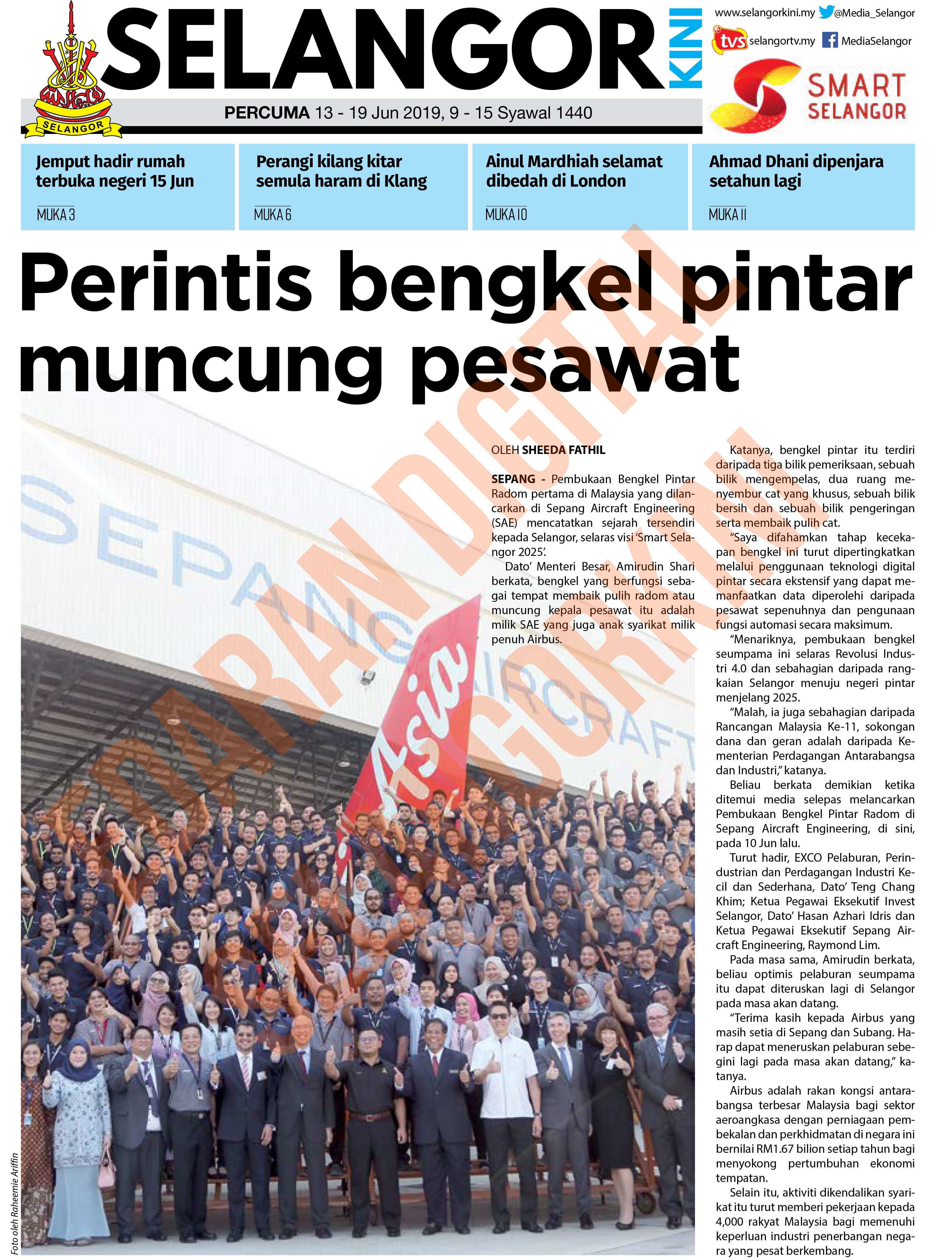 SelangorKini 13 - 19 Jun 2019