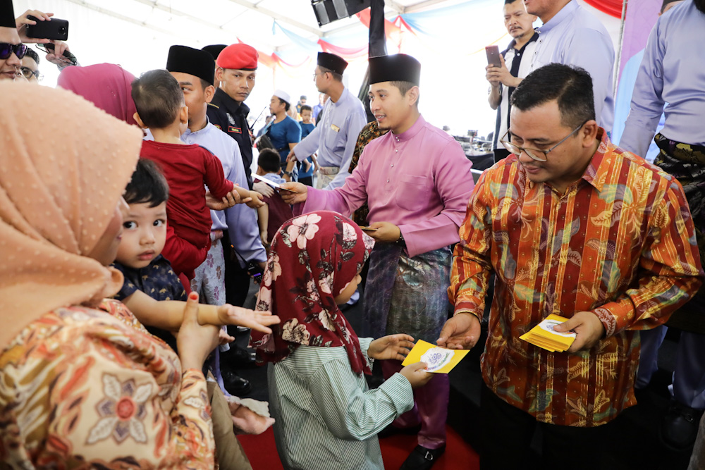 Majlis Silaturrahmi Eidul Fitr DUN Gombak Setia meriah