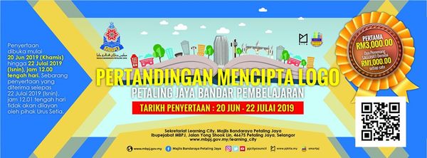 Rebut RM3,000 cipta Logo PJ Bandar Pembelajaran UNESCO
