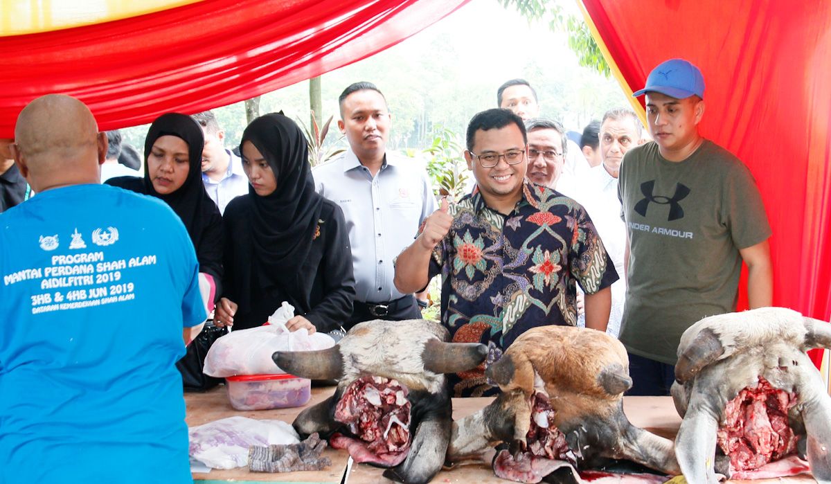 Mantai Perdana tawar 7 tan daging lembu berkualiti
