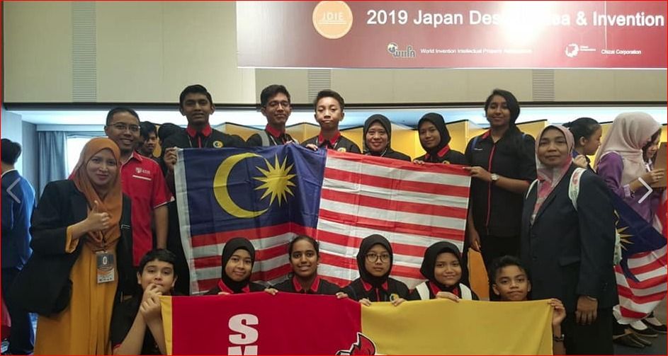 SMK Saujana Utama menang dua emas di Jepun