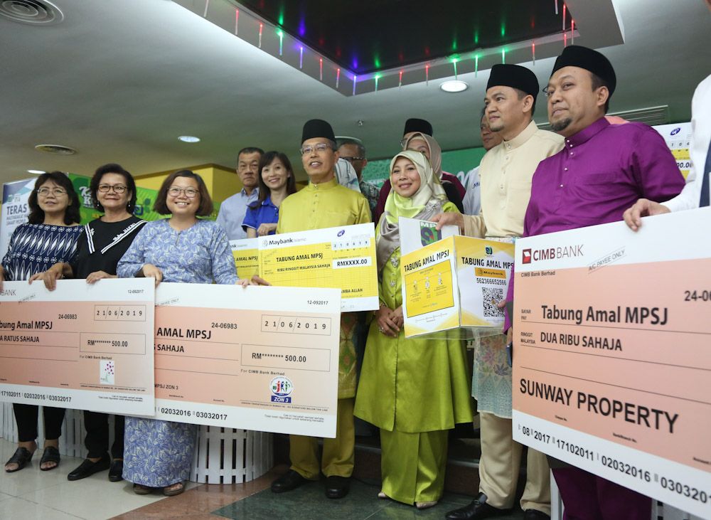 MPSJ galak sumbang dalam Tabung Amal bantu golongan susah