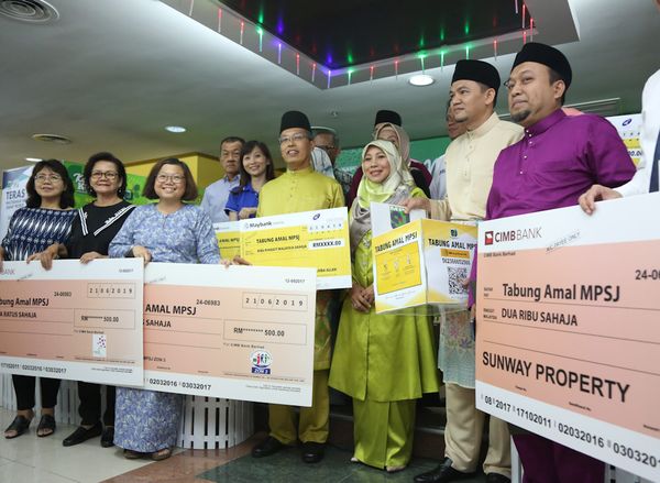 MPSJ galak sumbang dalam Tabung Amal bantu golongan susah