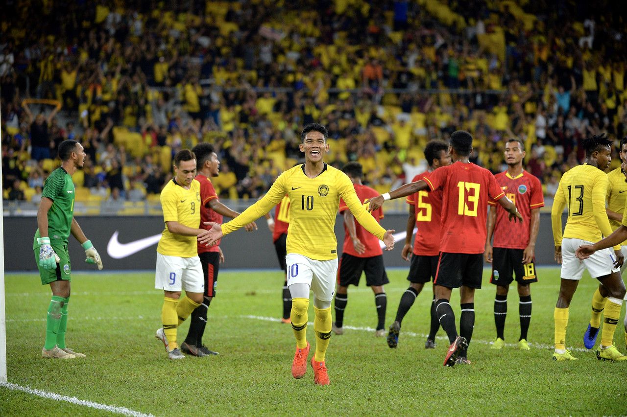 Harimau Malaya gah belasah Timor Leste 12-2