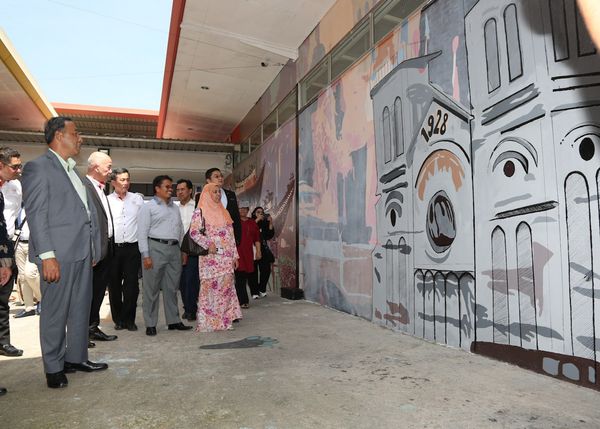 Jalan Tengku Kelana Lane to be Decorated with 3D Murals