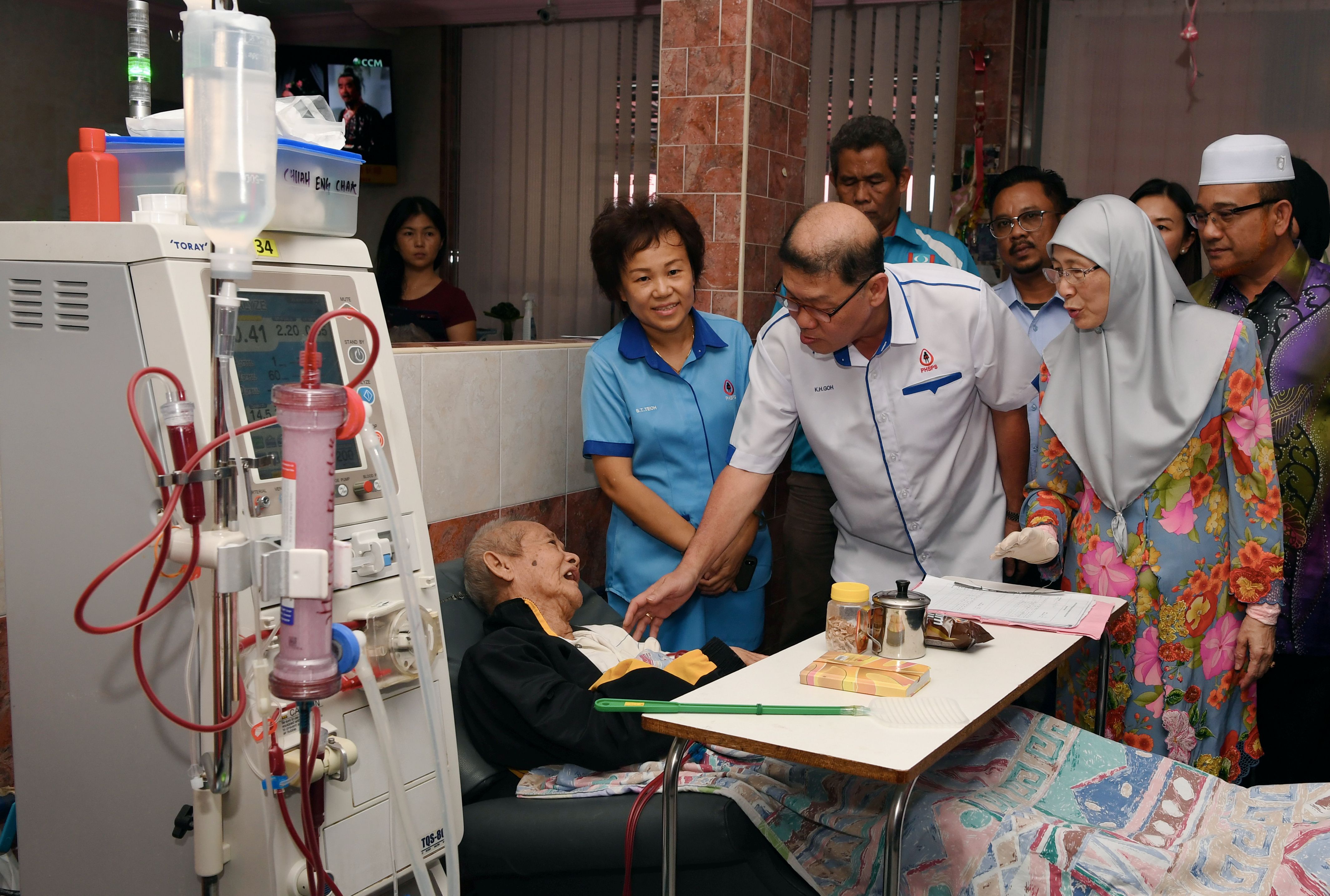 TPM gesa pusat hemodialisis kendalian NGO ikut peraturan