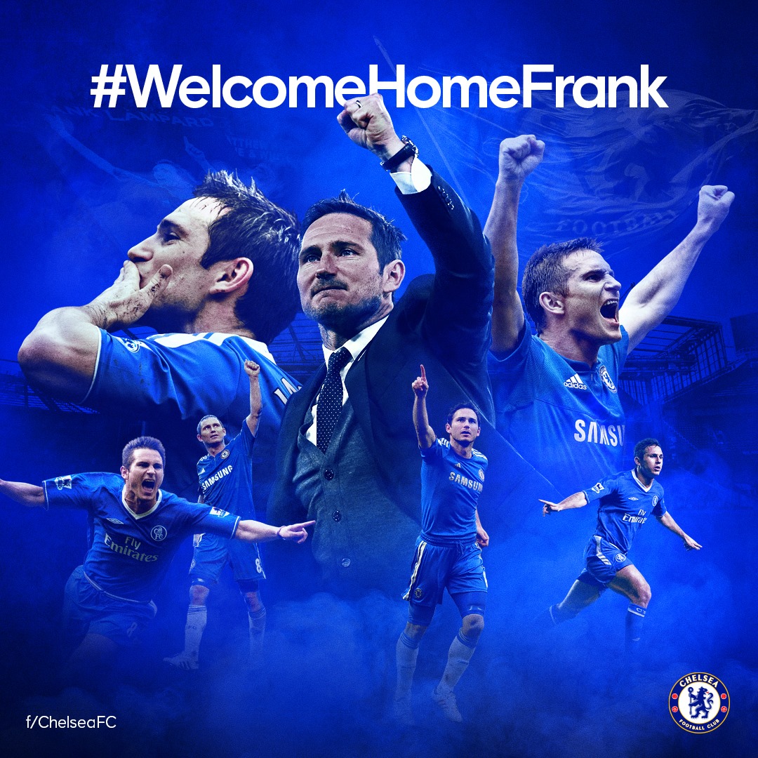 Frank Lampard ketua jurulatih Chelsea baharu