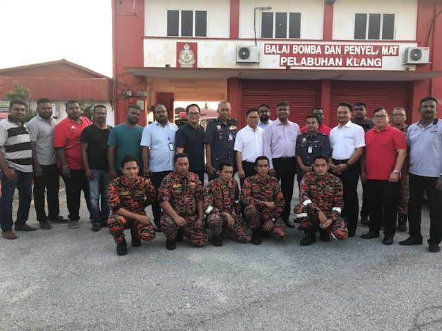 State Gov Assists 7 Injured Firemen