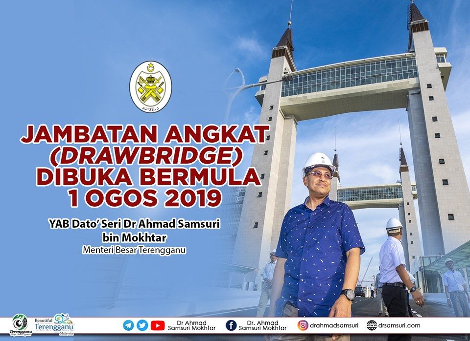 Jambatan angkat dibuka esok