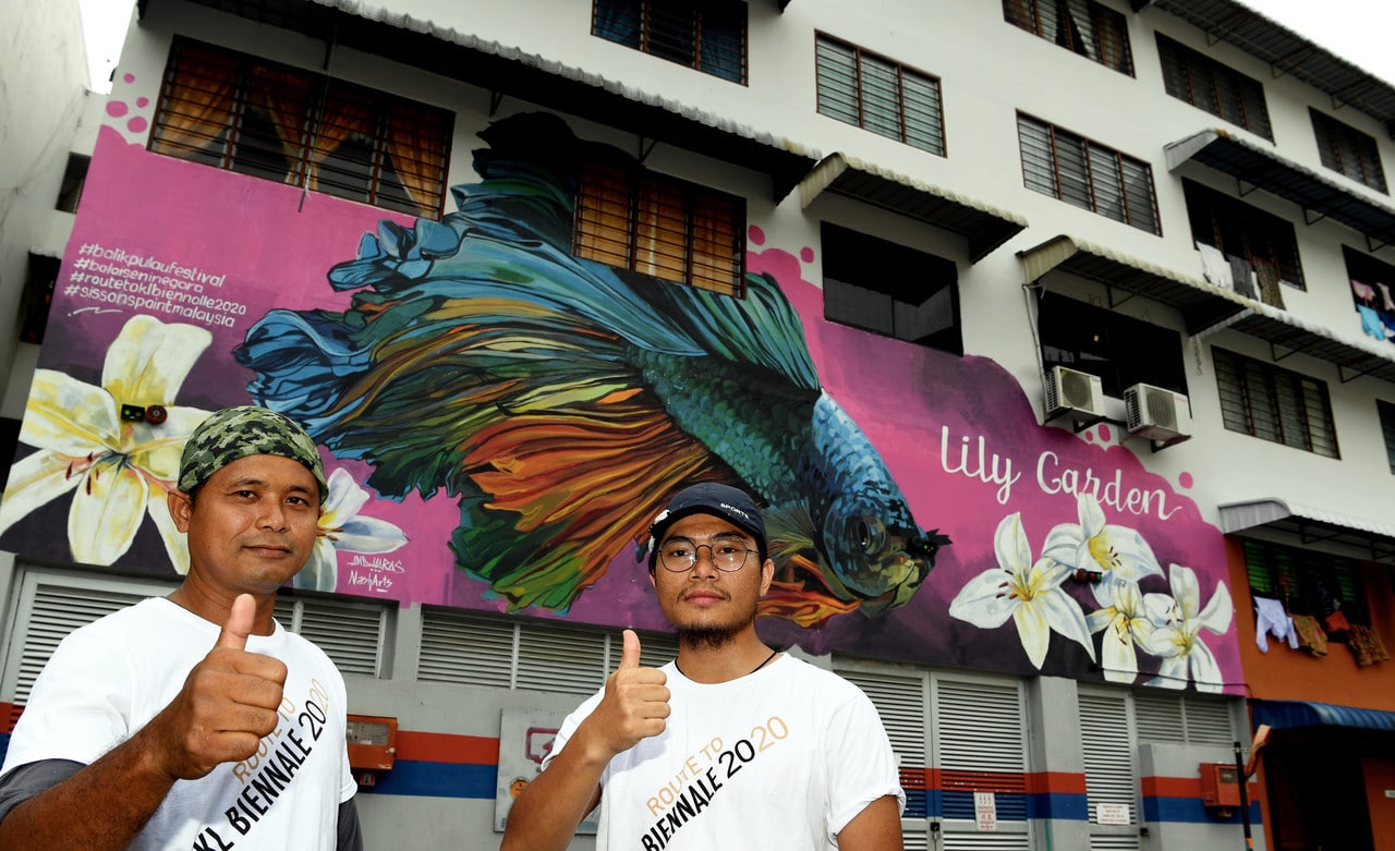 Lukisan mural beri kepuasan berbeza kepada pelukis