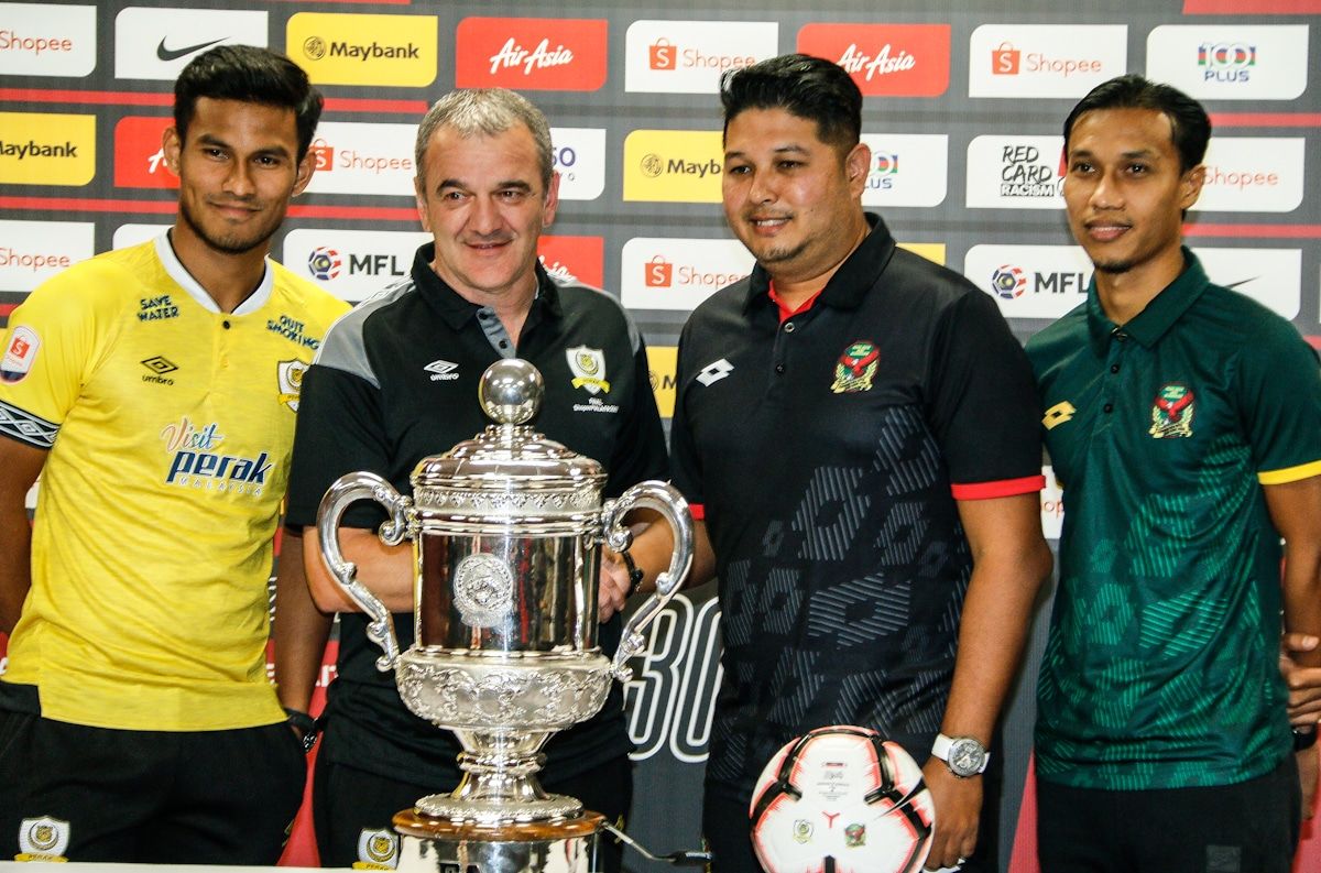 Perak, Kedah sedia bertempur untuk final Shopee Piala FA 2019