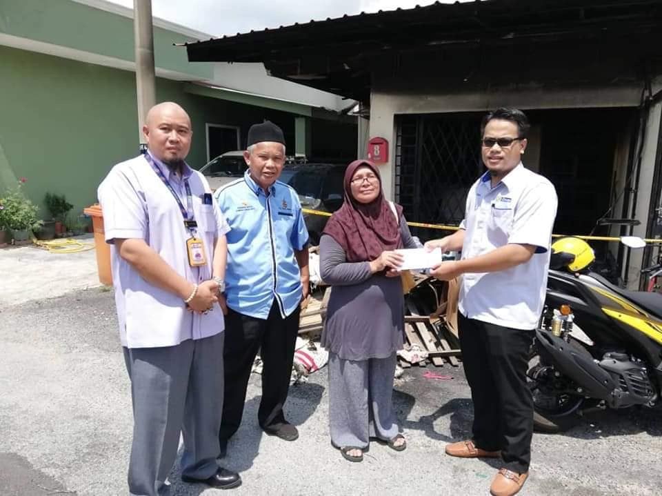 Nasib mangsa kebakaran dapat perhatian LZS