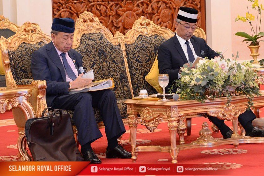 Sultan Selangor mempengerusikan Mesyuarat Majlis Raja-Raja ke-254