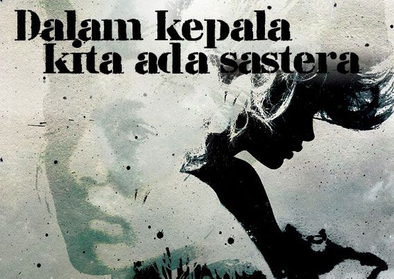Dalam kepala kita ada sastera