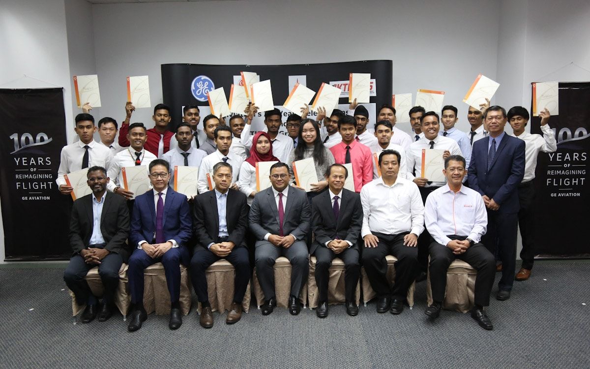 接受航空工业技职培训  雪州首批46人结业