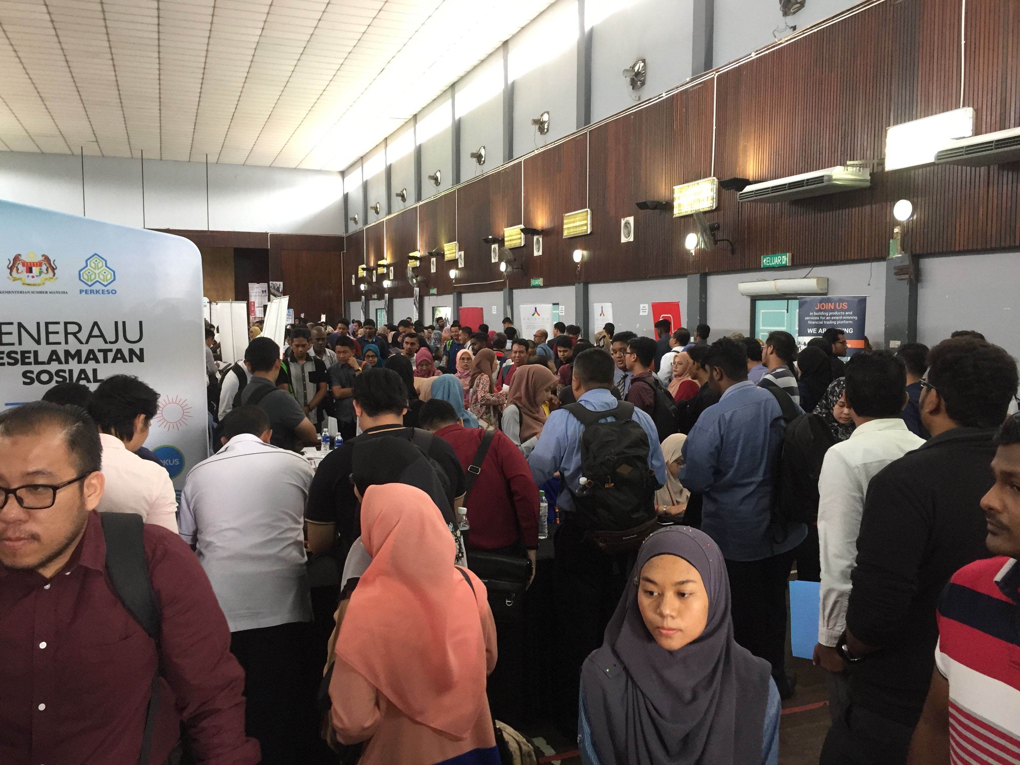 Ribuan serbu Karnival Kerjaya @ Shah Alam