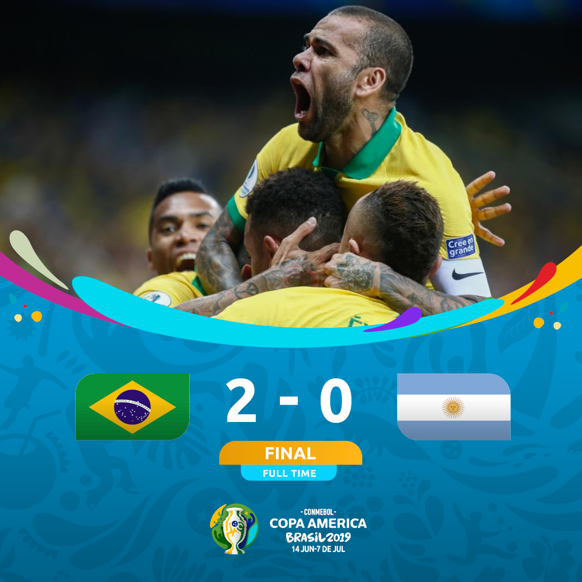 Copa America 2019: Brazil ke final kali ke-20