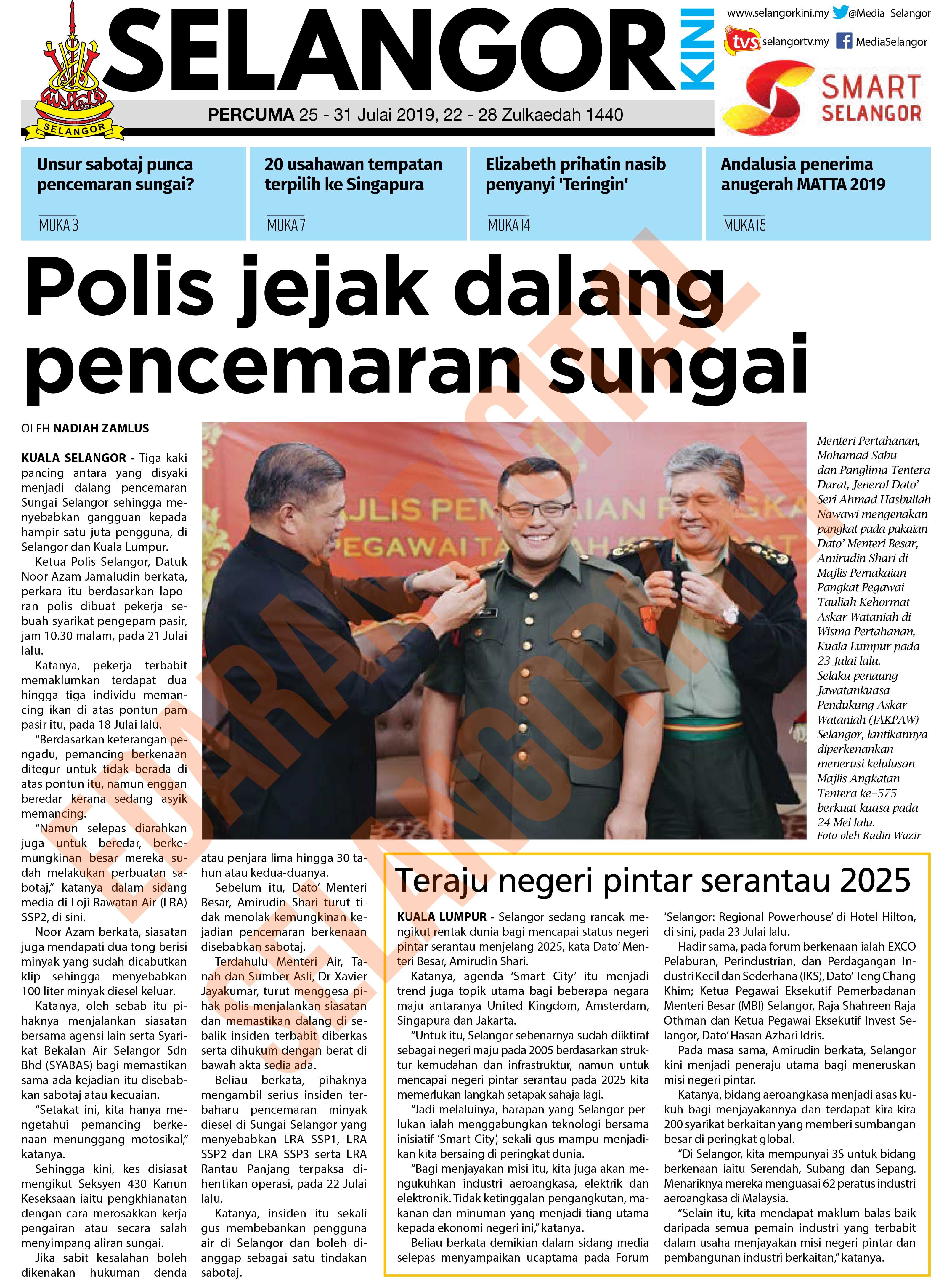 SelangorKini 25 - 31 Julai 2019