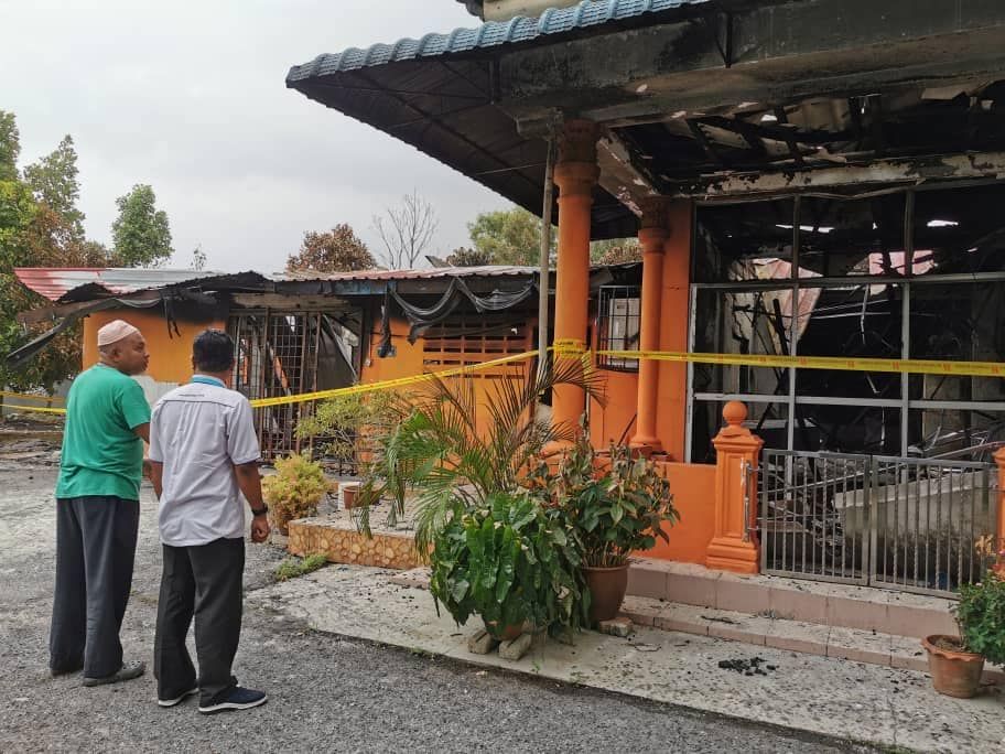 LZS segerakan bantuan surau terbakar