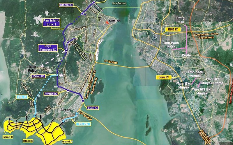 Kerajaan kaji dakwaan projek tambak laut Pulau Pinang