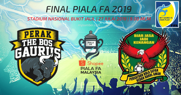 Tiket Final Piala FA di Shopee bermula esok
