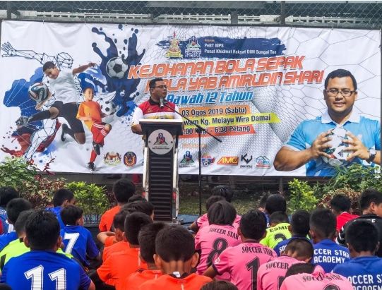 MB puji semangat pemain bola sepak muda