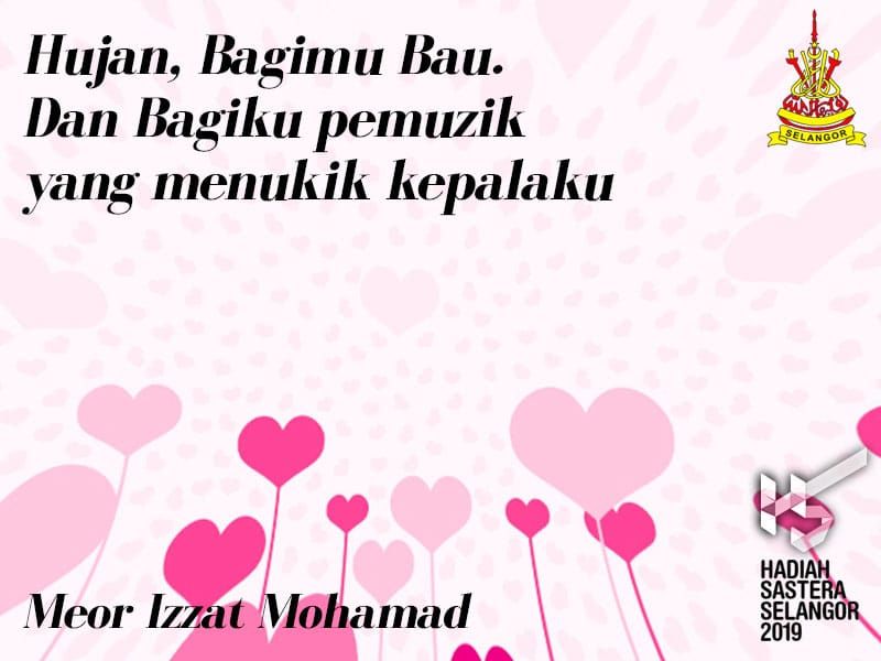 Hujan, bagimu Bau. Dan bagiku pemuzik yang menukik kepalaku