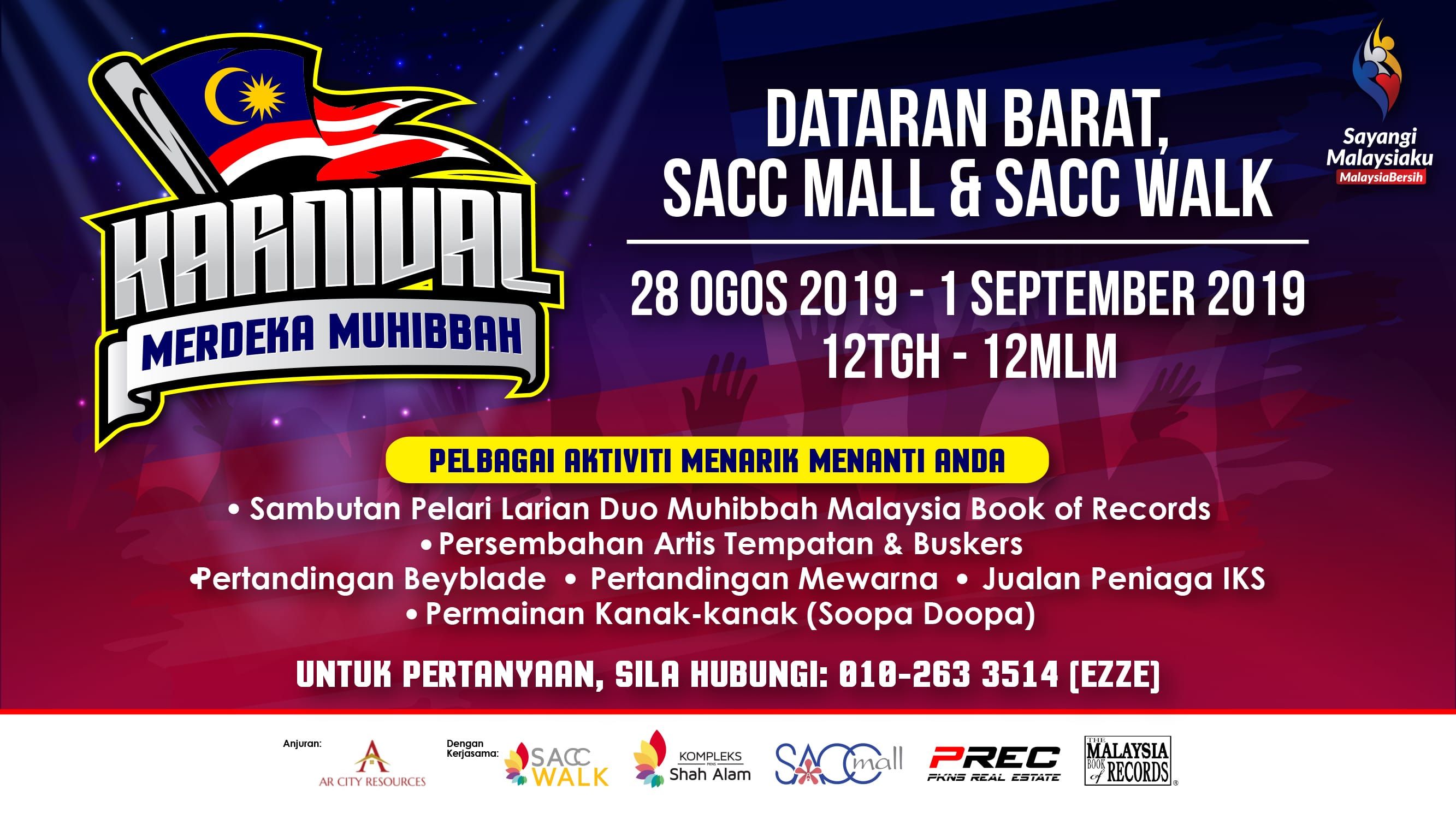 PREC anjur pelbagai aktiviti sempena Karnival Merdeka Muhibbah