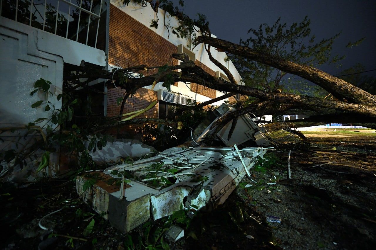 Ribut: Tiga pusat pemindahan dibuka di Pulau Pinang
