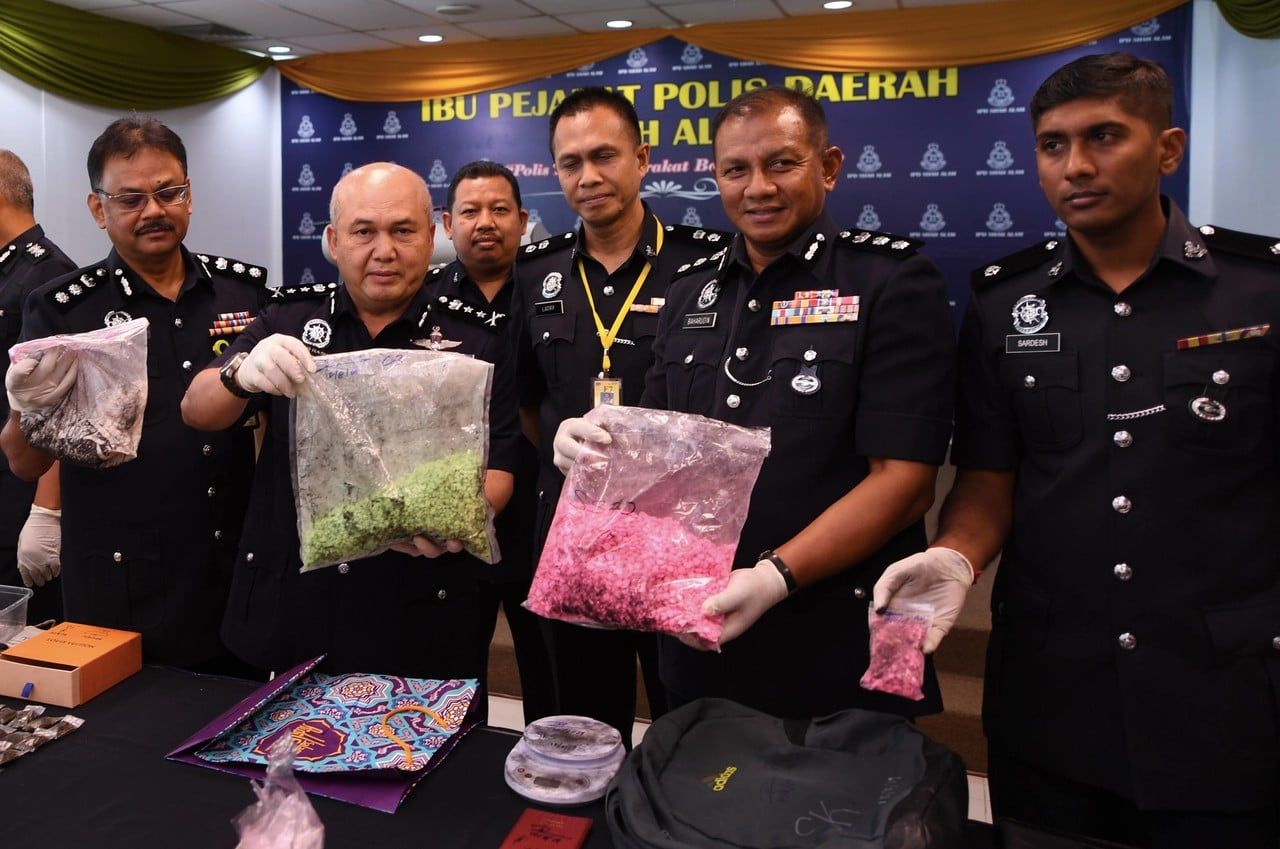 Polis Selangor rampas dadah lebih setengah juta di Setia Alam dan Petaling Jaya