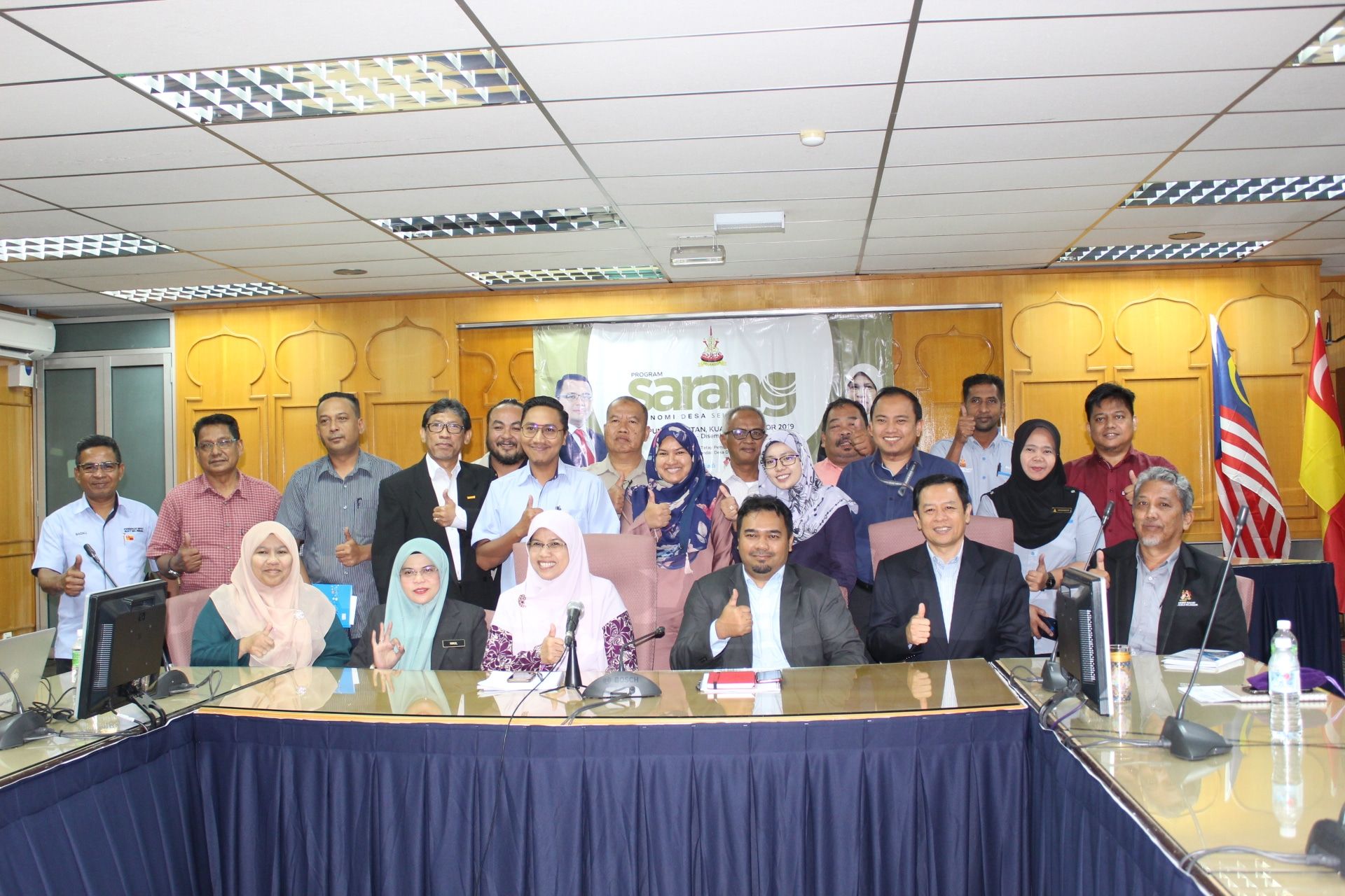 SARANG Ekonomi Desa tingkat ekonomi penduduk luar bandar