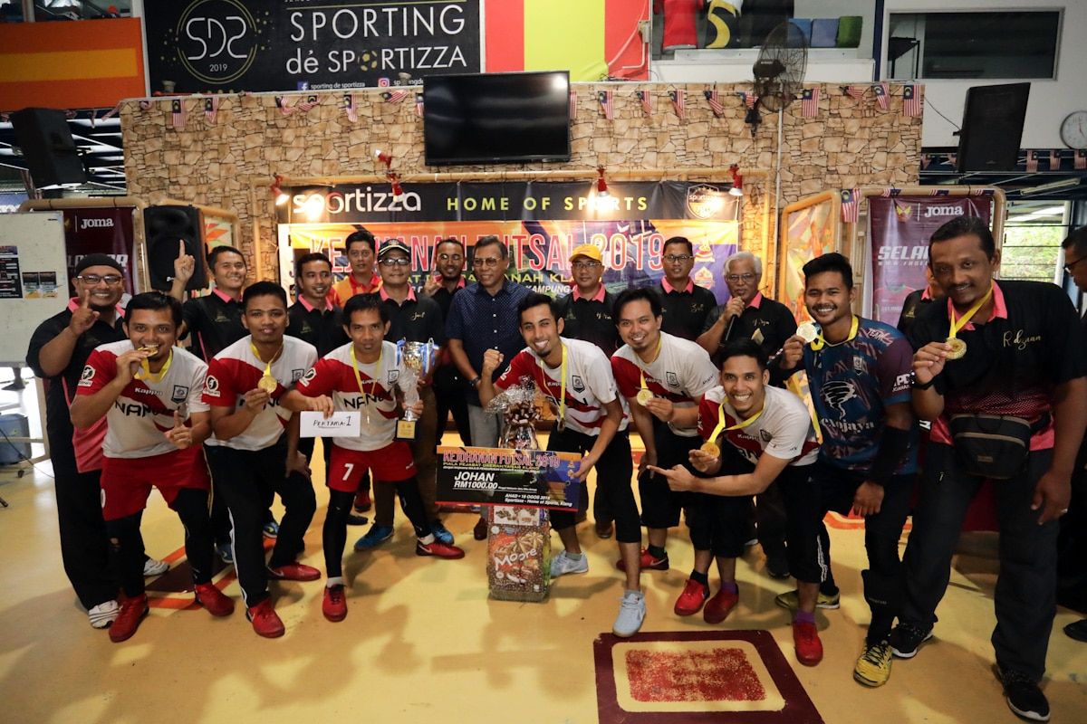 Tornado muncul juara Piala Pejabat Tanah dan Daerah Klang 2019