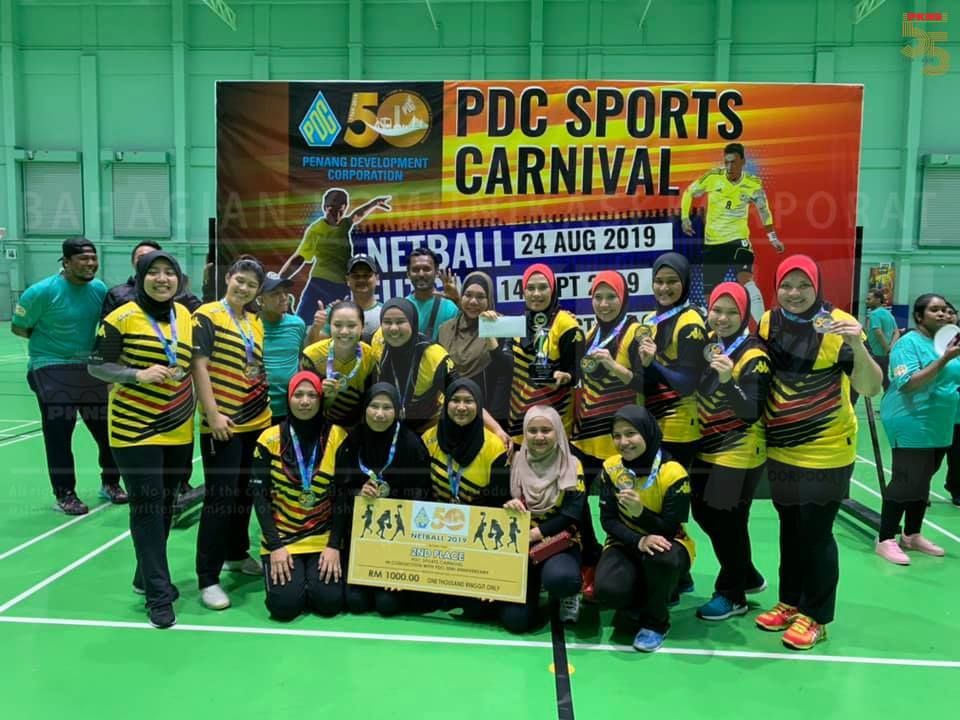 Bola jaring PKNS raih naib juara Karnival Sukan PDC