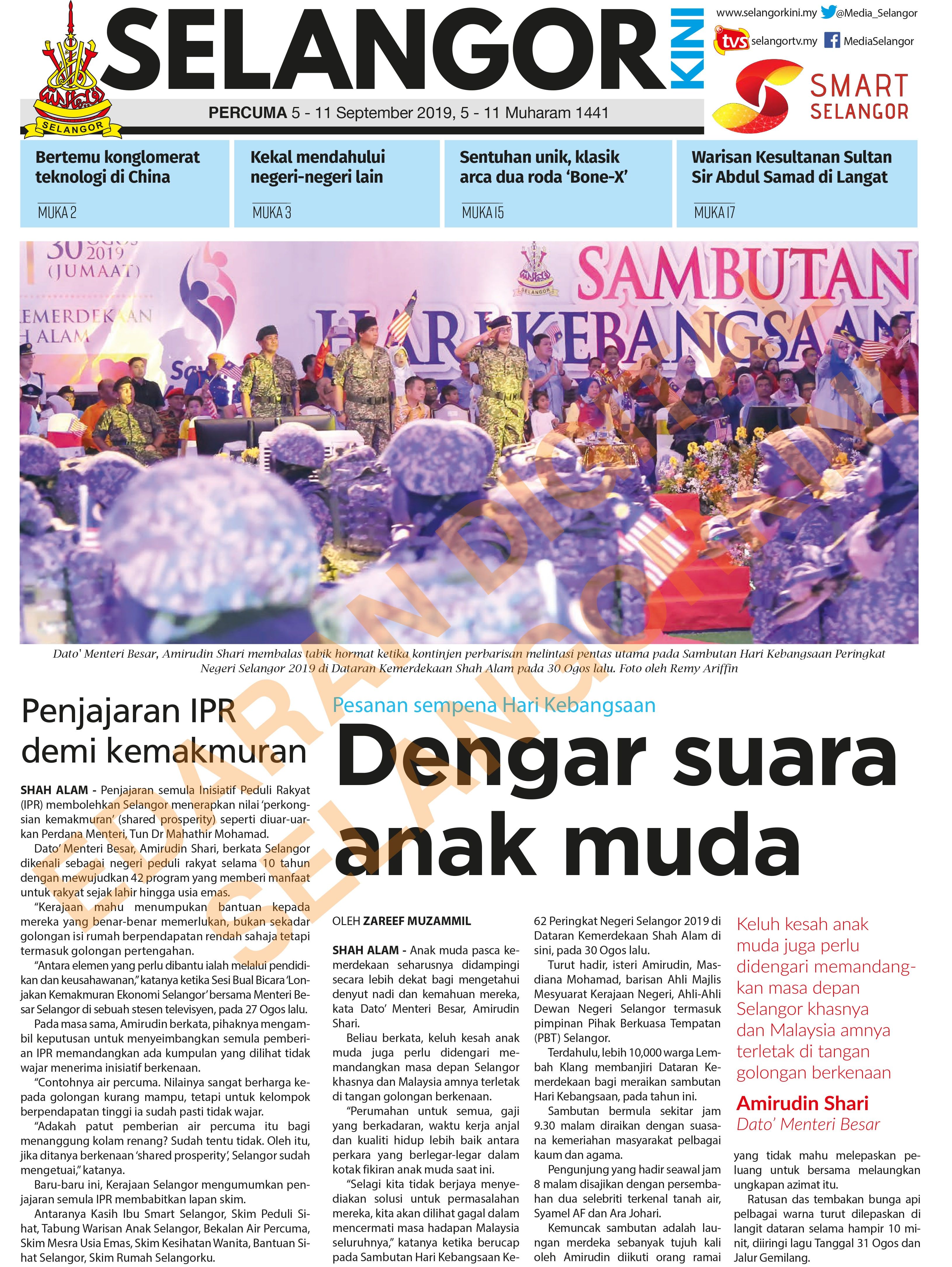 SelangorKini 5 - 11 September 2019