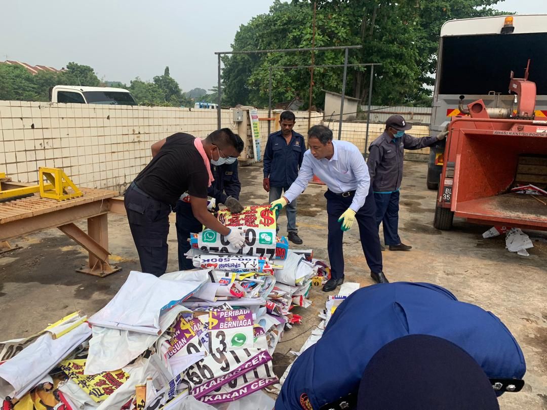 MPK lupus barang sitaan bernilai RM74,000