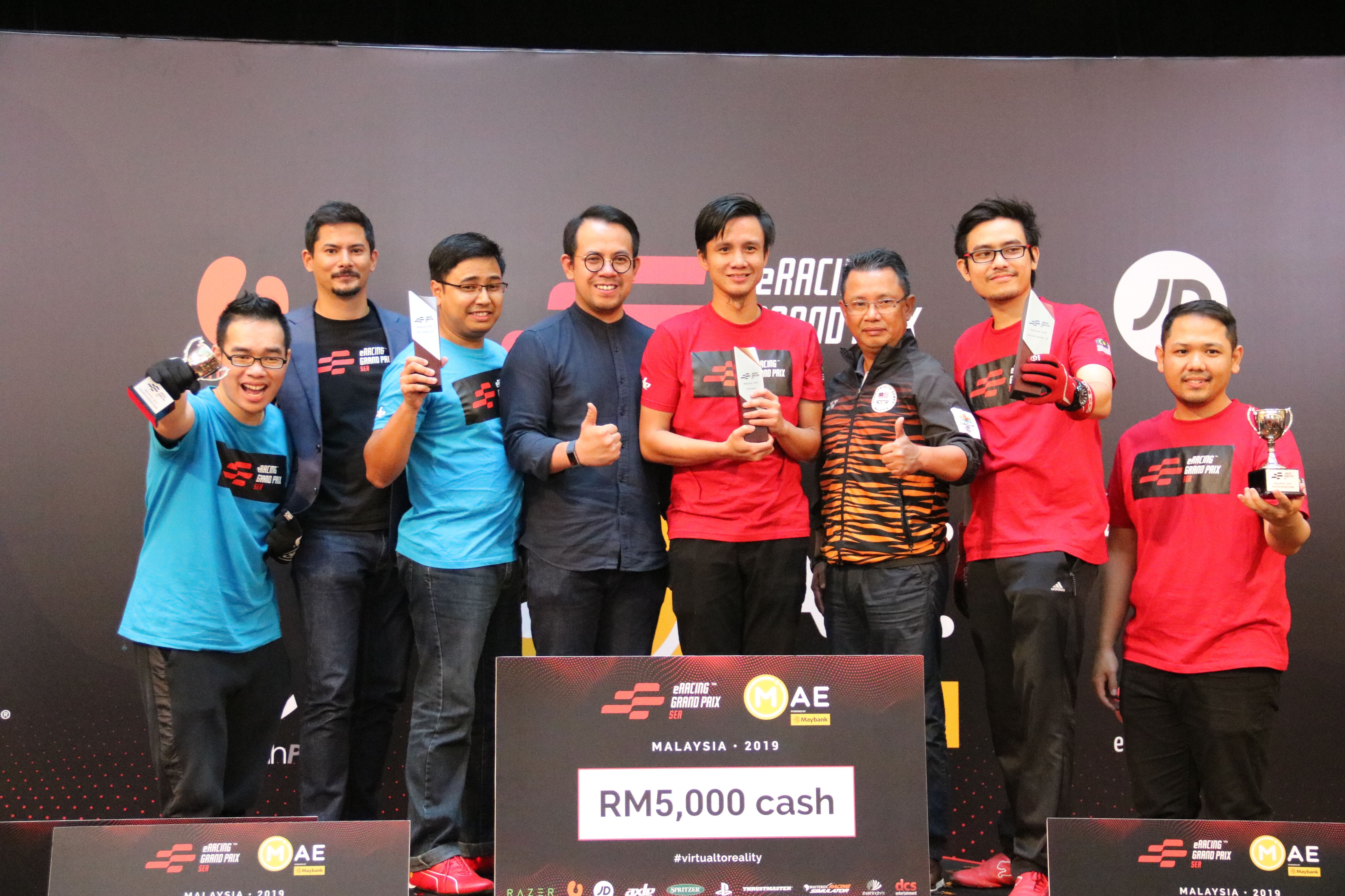 Mior Muhammad Hafiz juara eRacing Grand Prix SEA Kuala Lumpur