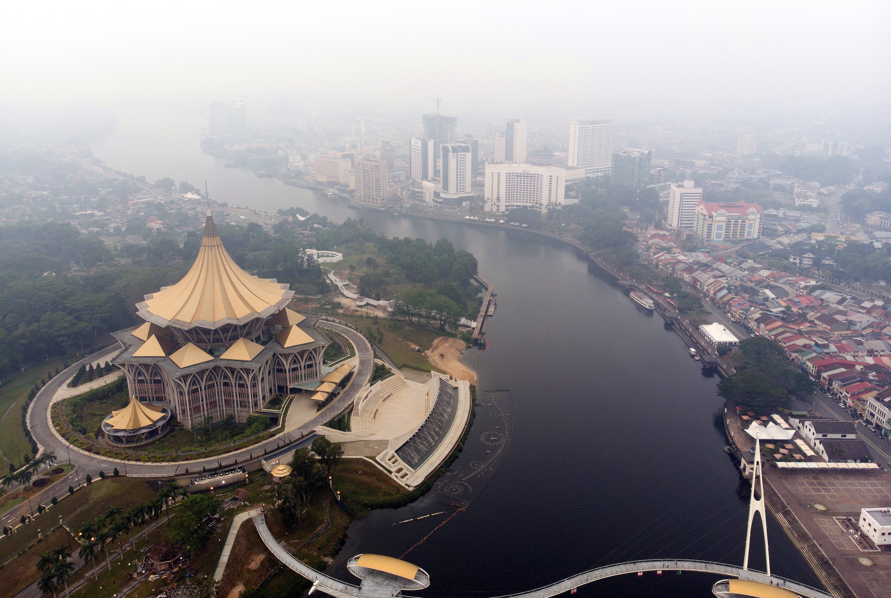 Jerebu: NADMA-Sarawak sedia peruntukan, edar topeng muka