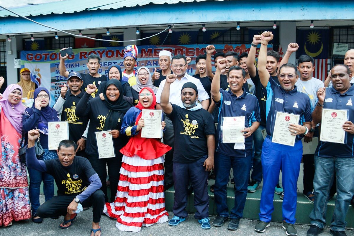 800 penduduk sertai Karnival Sukan Kampung Sungai Kertas