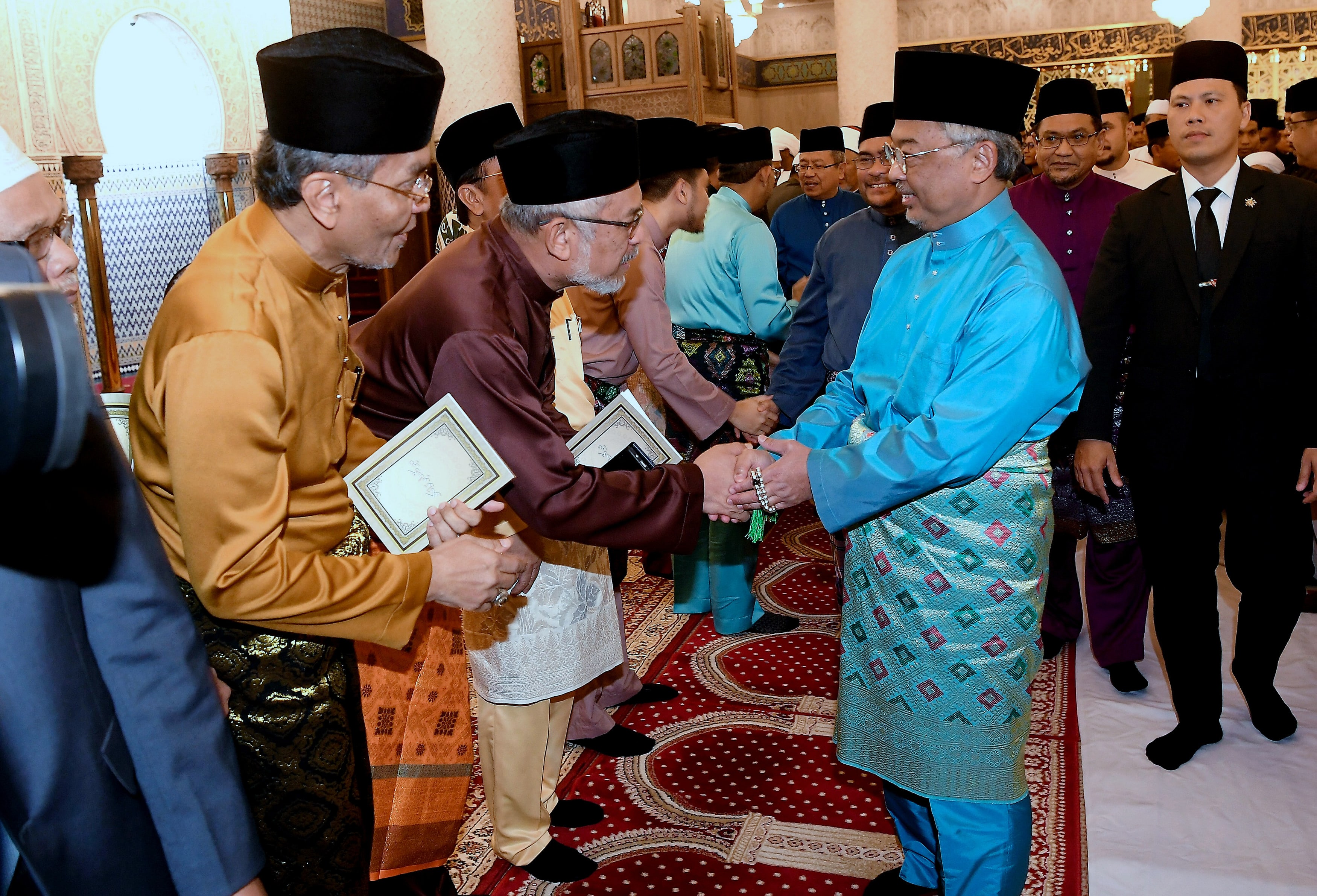 Agong berangkat ke Majlis bacaan Yasin sempena Hari Keputeraan