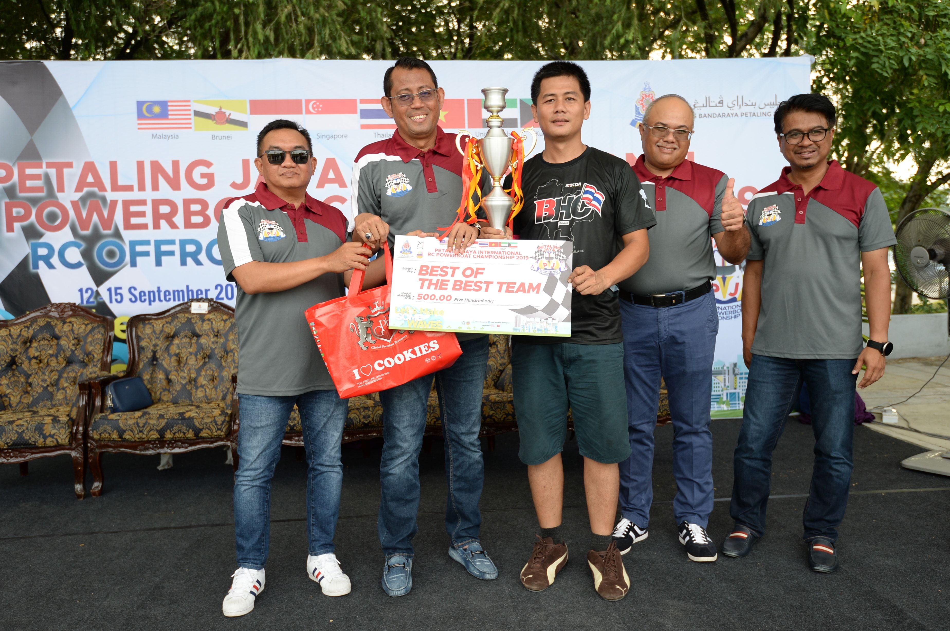 Thailand juara 'Best of The Best Team' PJRC MBPJ 2019
