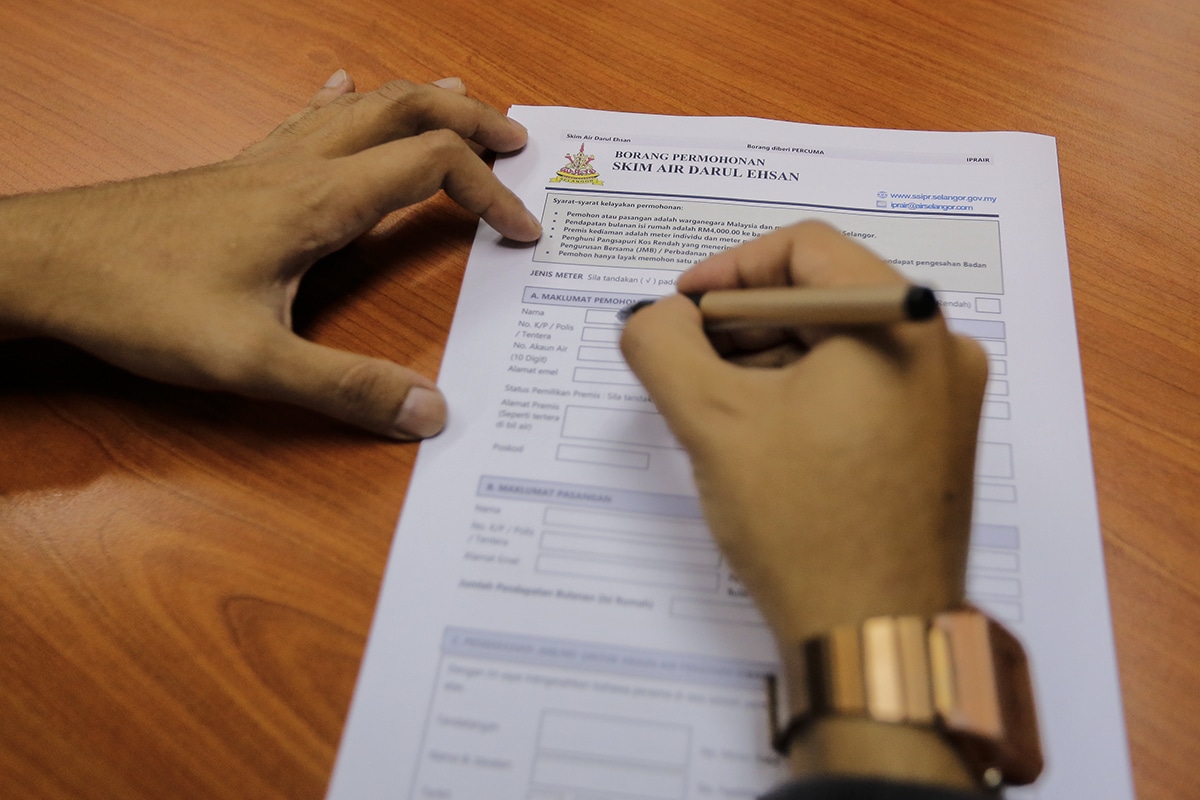 Mahu air percuma? Daftar segera mulai 30 September