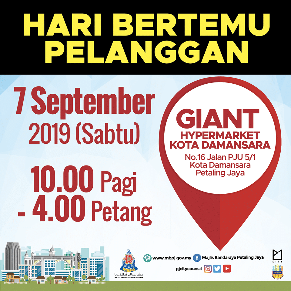 MBPJ adakan hari bertemu pelanggan Sabtu ini