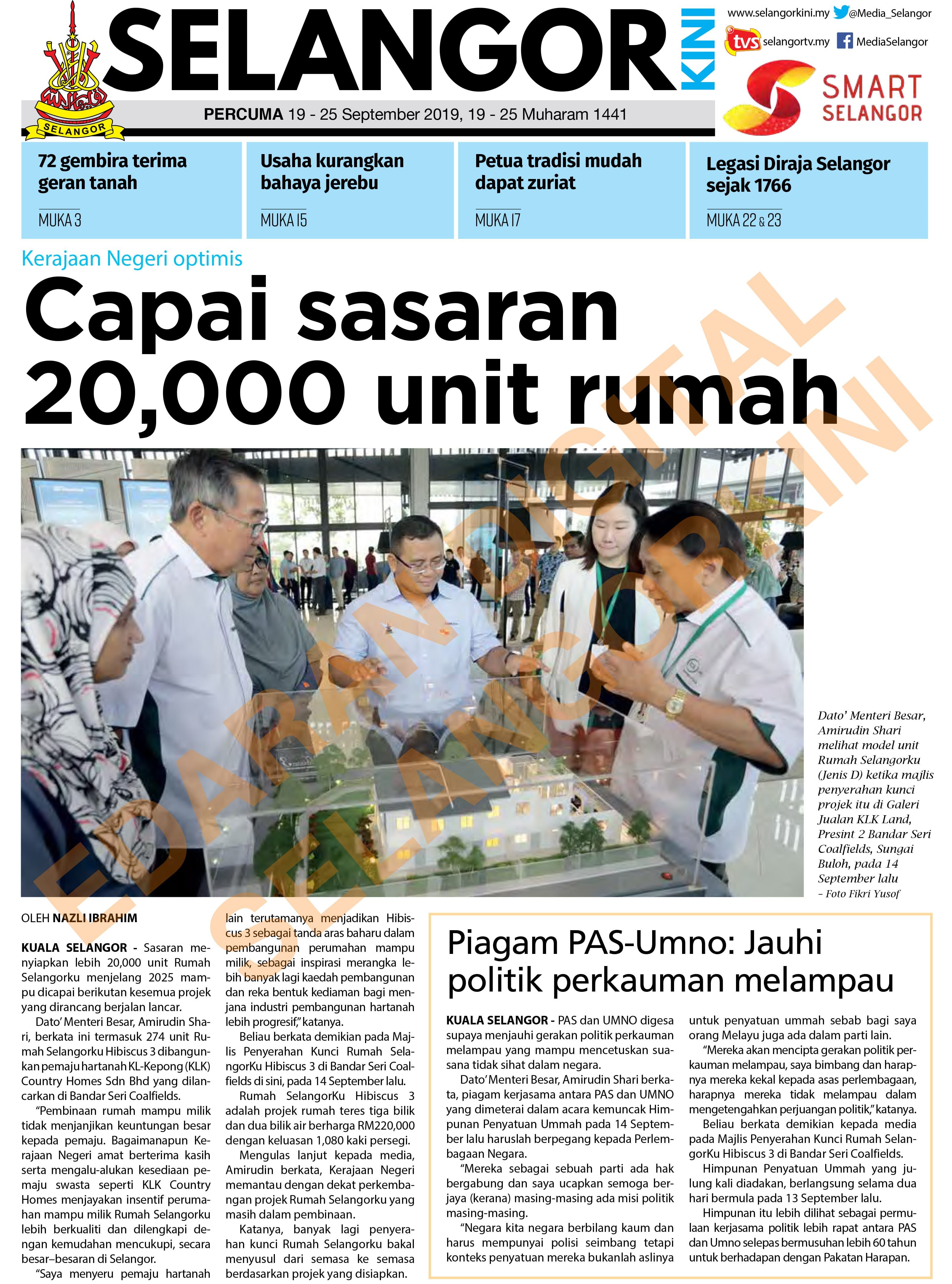 SelangorKini 19 - 25 September 2019