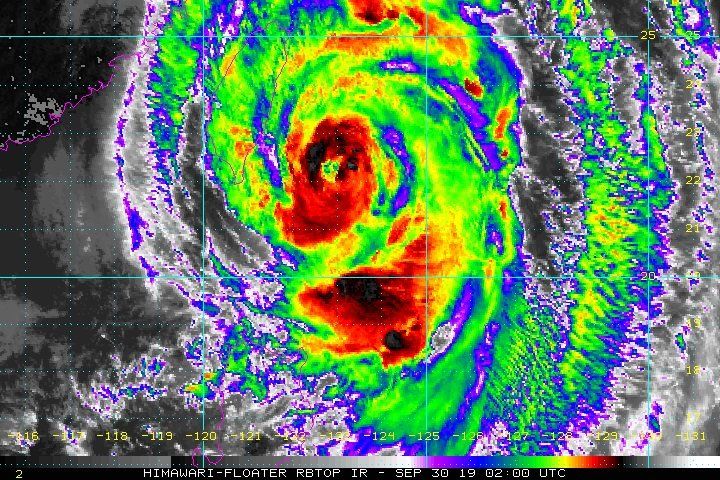 Taufan Mitag semakin hampiri Taiwan