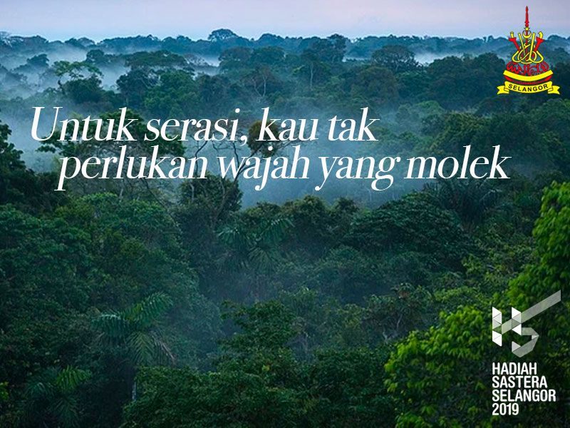 Untuk serasi, kau tak perlukan wajah yang molek